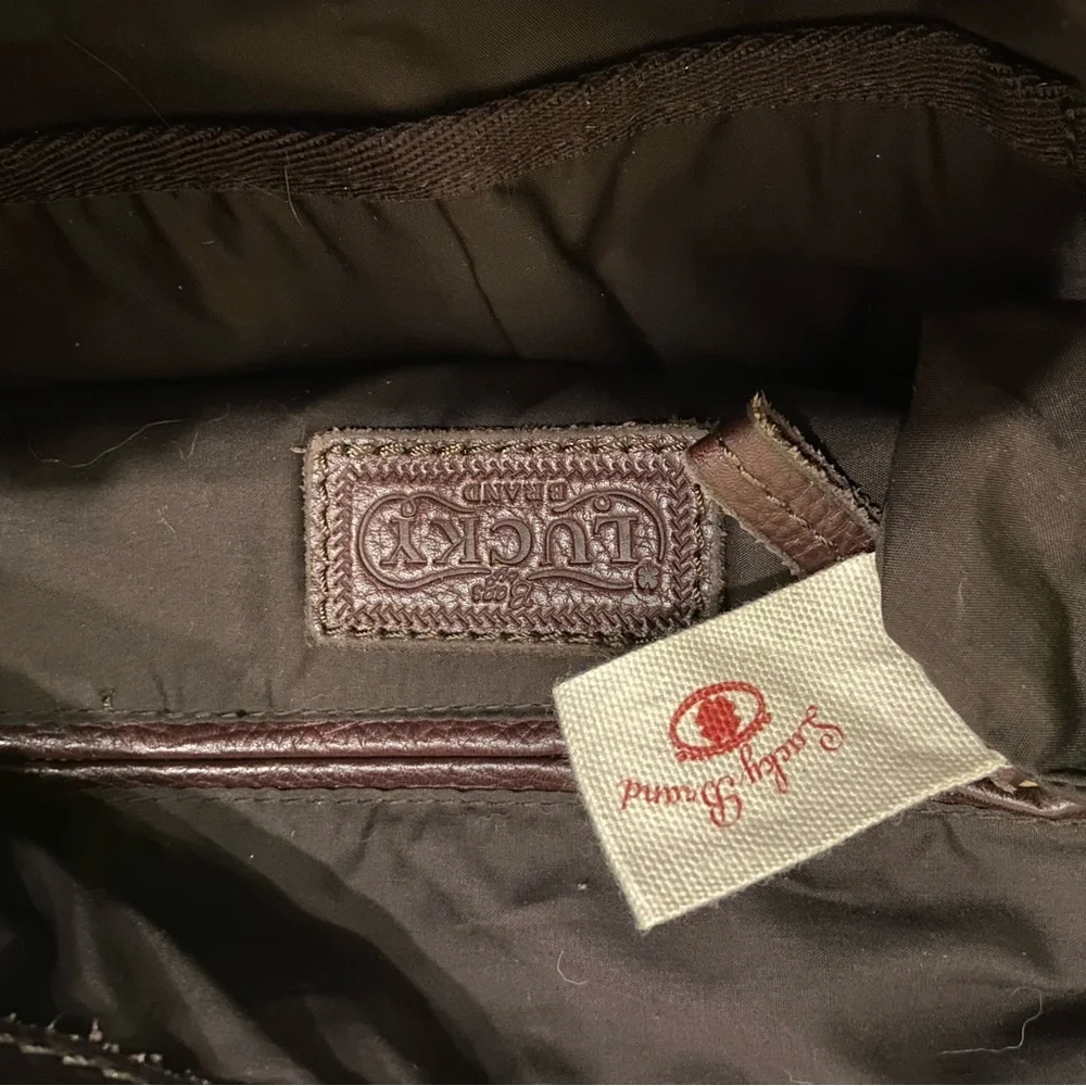 Lucky Brand Leather Tote - Picture 5 of 9